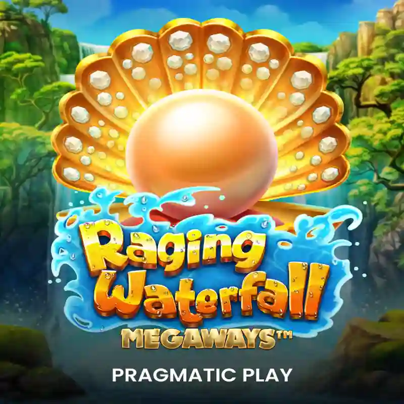 PP Raging Waterfall Megaways slot game interface